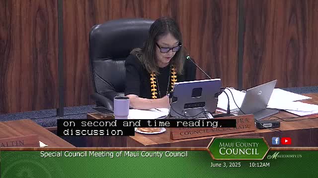County Council adjusts environmental grant allocations to Malama Maui Nui and Nakoa Manu Conservation