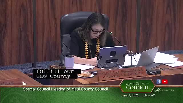 Maui County Council allocates $22.4M for employee compensation and infrastructure projects