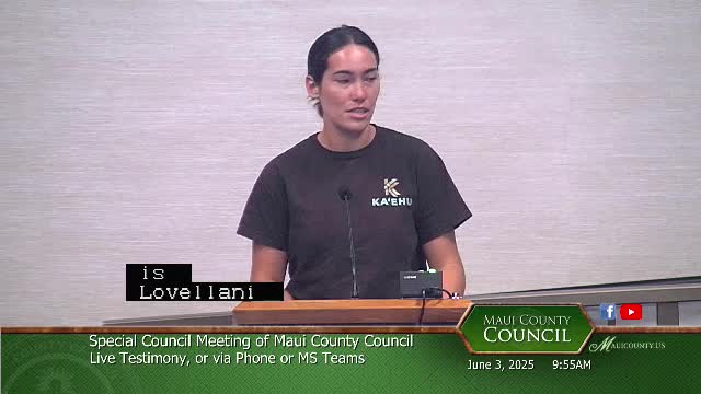 Ka'ehu director reports cultural education growth to council members