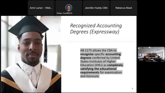 CSU Northridge seeks board recognition for accounting degree to streamline licensing