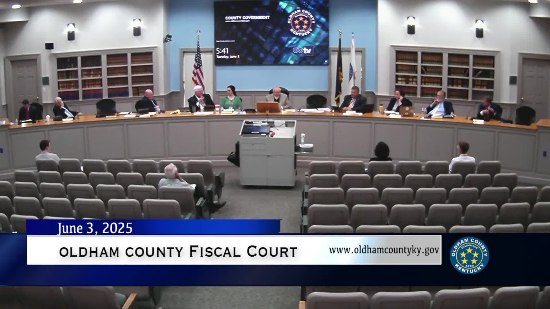 Oldham County Fiscal Court approves door security measures and hires new police officers
