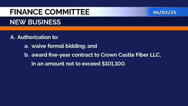 Crown Castle proposes 10 gigabit internet connection for improved bandwidth and reliability