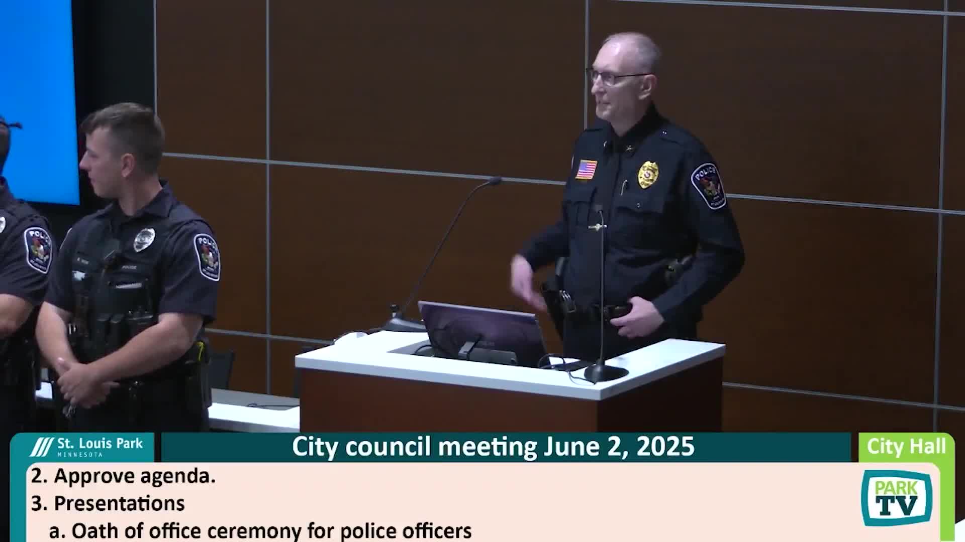 Saint Louis Park Police Department welcomes seven new officers to the team