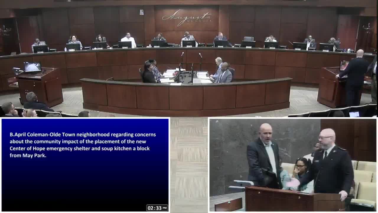 Center of Hope addresses neighborhood concerns over Augusta homeless shelter changes