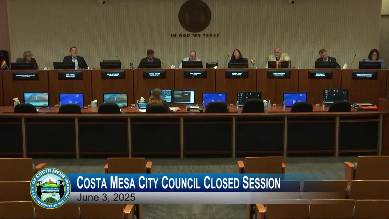 Costa Mesa council hears community support for transparent city manager selection