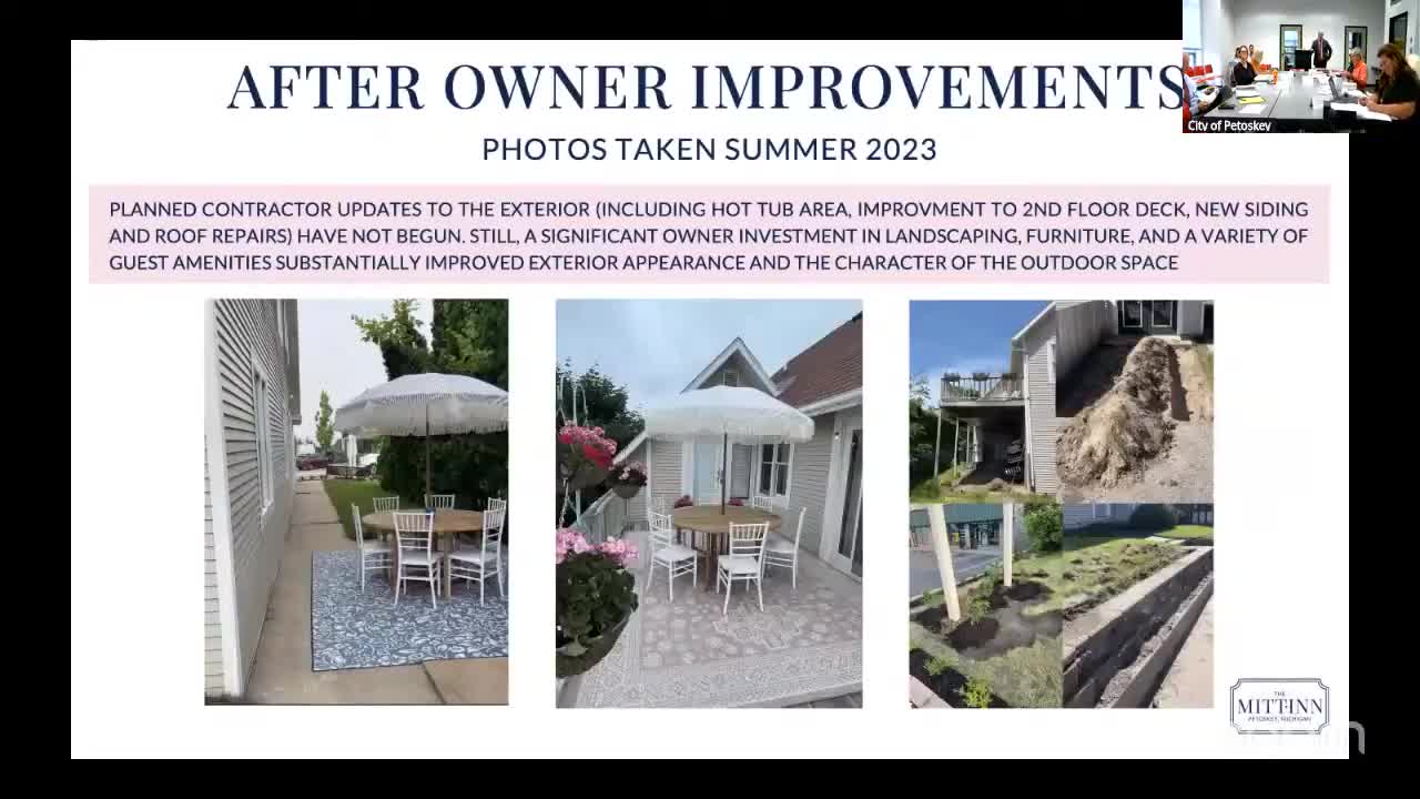 Powells seek vested rights for short term rental amid permit controversies in Emmet County