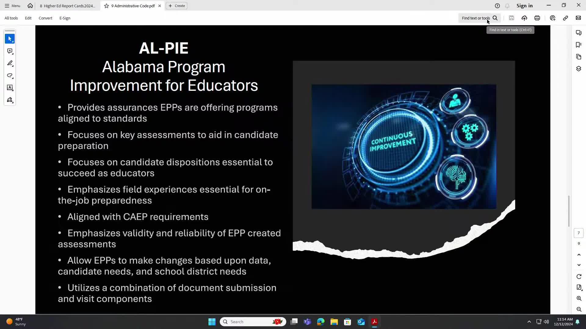 Alabama Education Task Force updates faculty requirements for teacher preparation programs