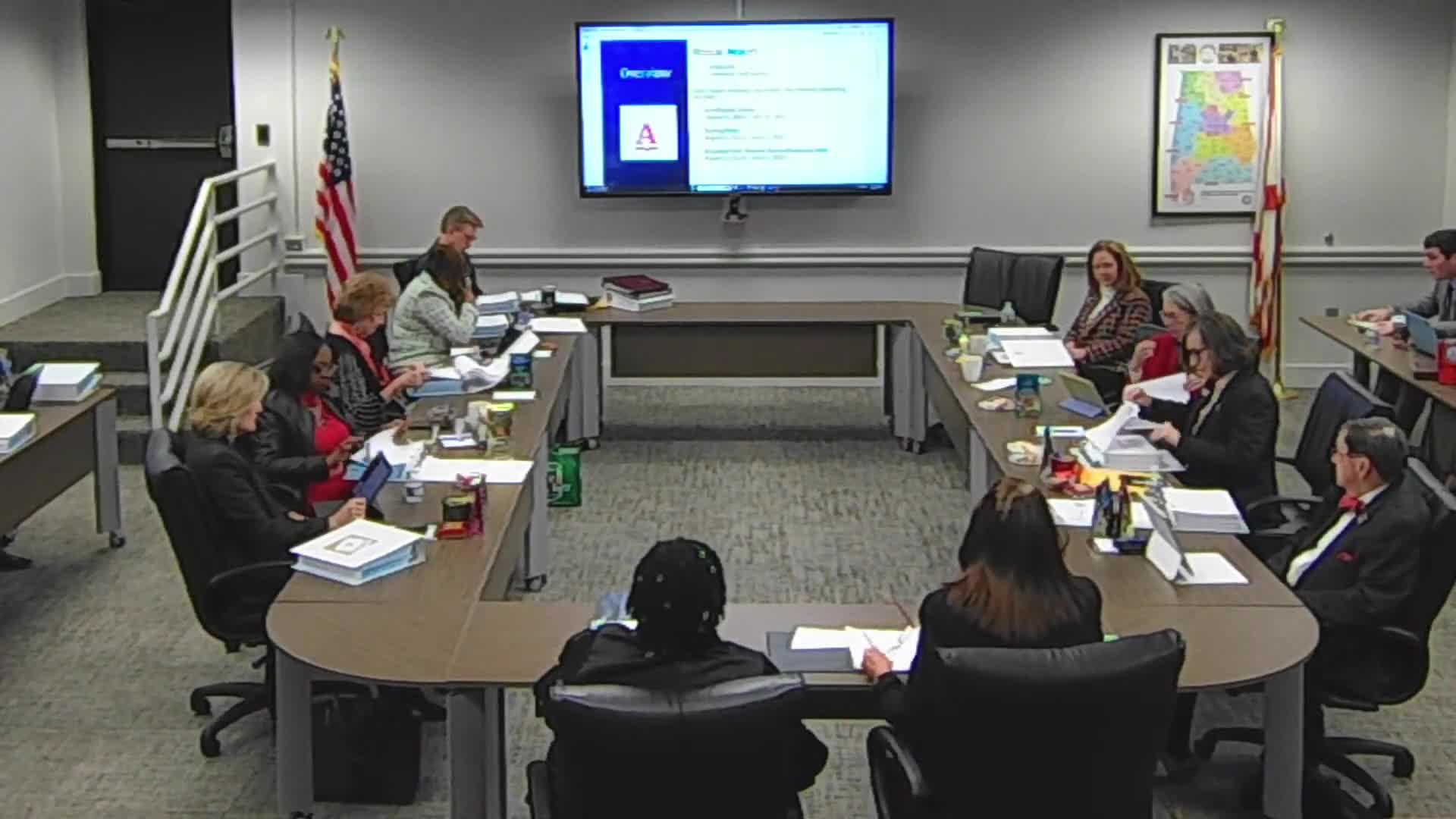 Alabama education leaders evaluate teacher certification data and retention strategies