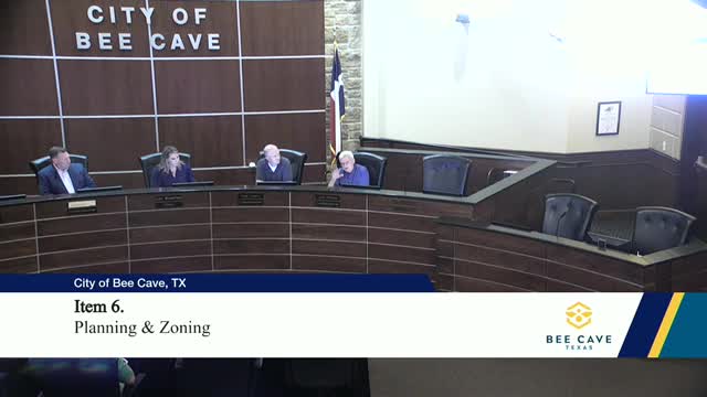 Planning Committee reviews last-minute water tower request from West Travis County Utility