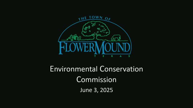 Environmental Conservation Commission reviews Trinity Park tree removal and wildlife initiative