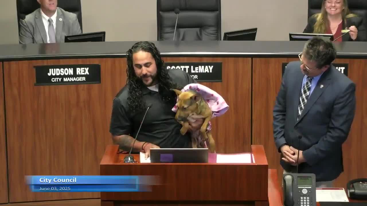 Garland Introduces Pet Of The Month Gigi For Adoption