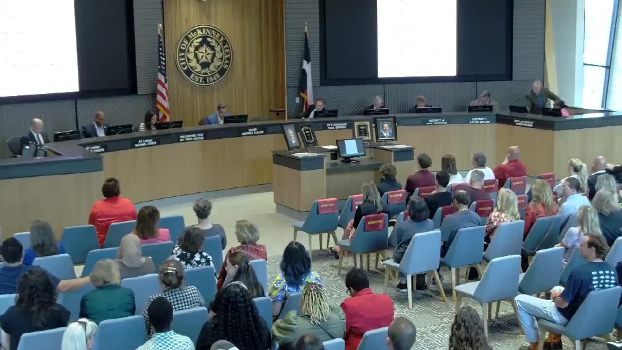 McKinney City Council Honors Outgoing Members During Regular Meeting