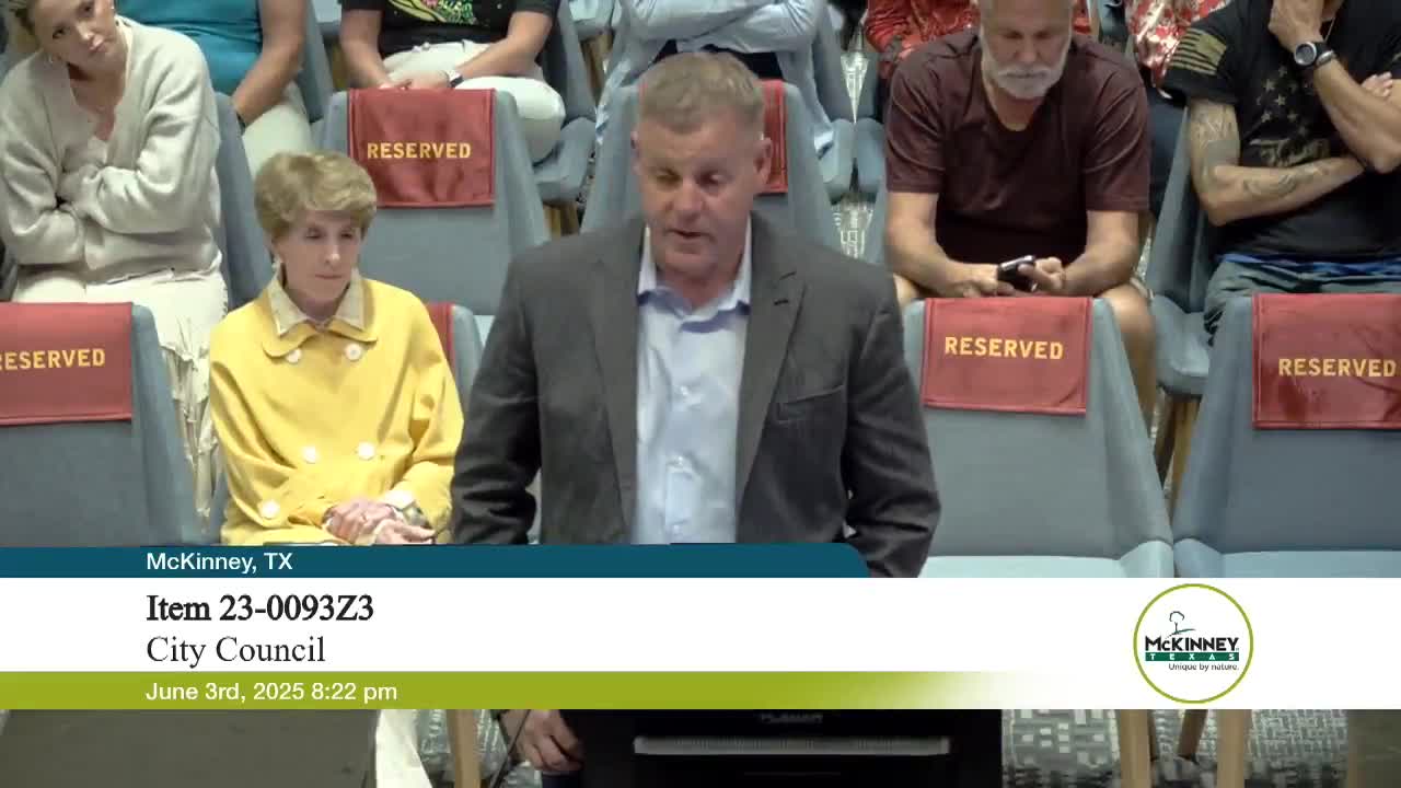 McKinney City Council debates zoning annexation amid community concerns on urbanization
