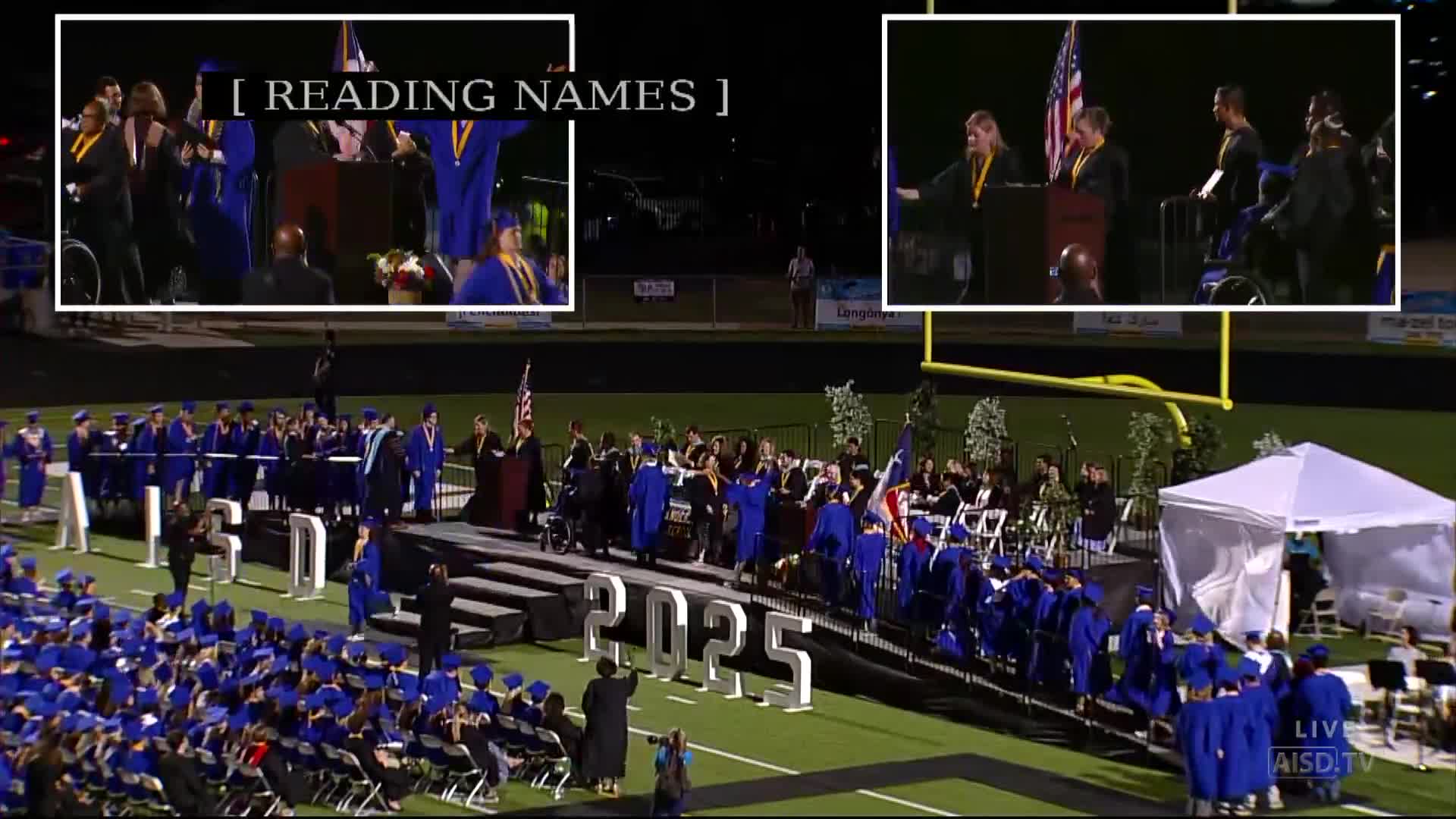 Graduation ceremony honors late student Malachi Jensen with moment of silence
