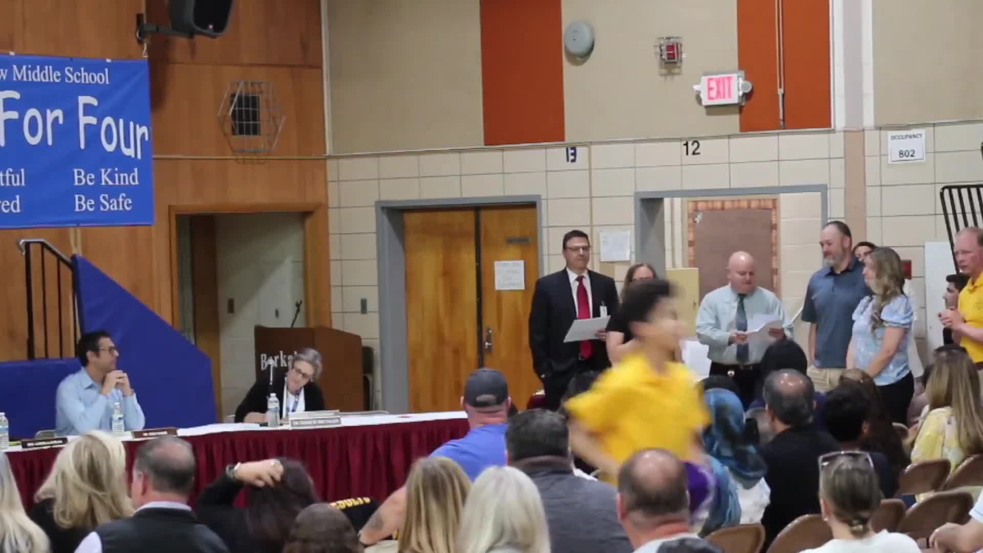 Eisenhower Middle School honors track stars at annual All Star Meet ceremony