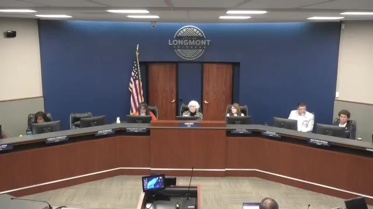 Longmont council honors former mayor Baum and expands food security discussions