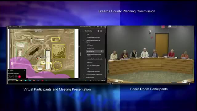 Planning commission approves Gregory Agribusiness feedlot expansion, sets post‑construction inspection requirement