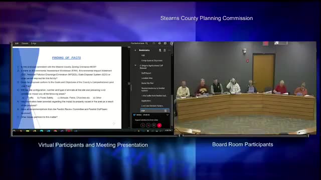 Commission approves Schwinghammer feedlot replacement barn and CUP (761 animal units); manure plan review required