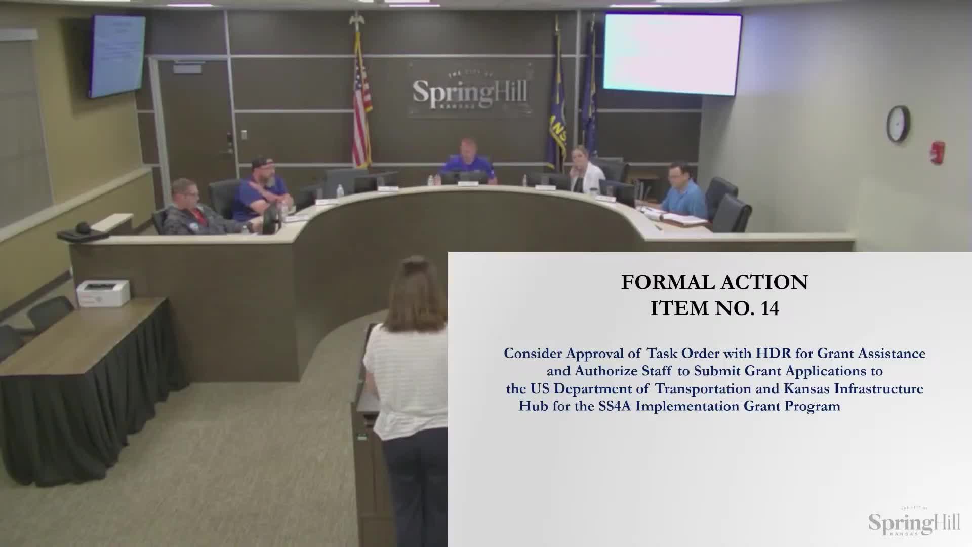 Council approves consultant task orders for Safe Streets for All and wastewater funding applications