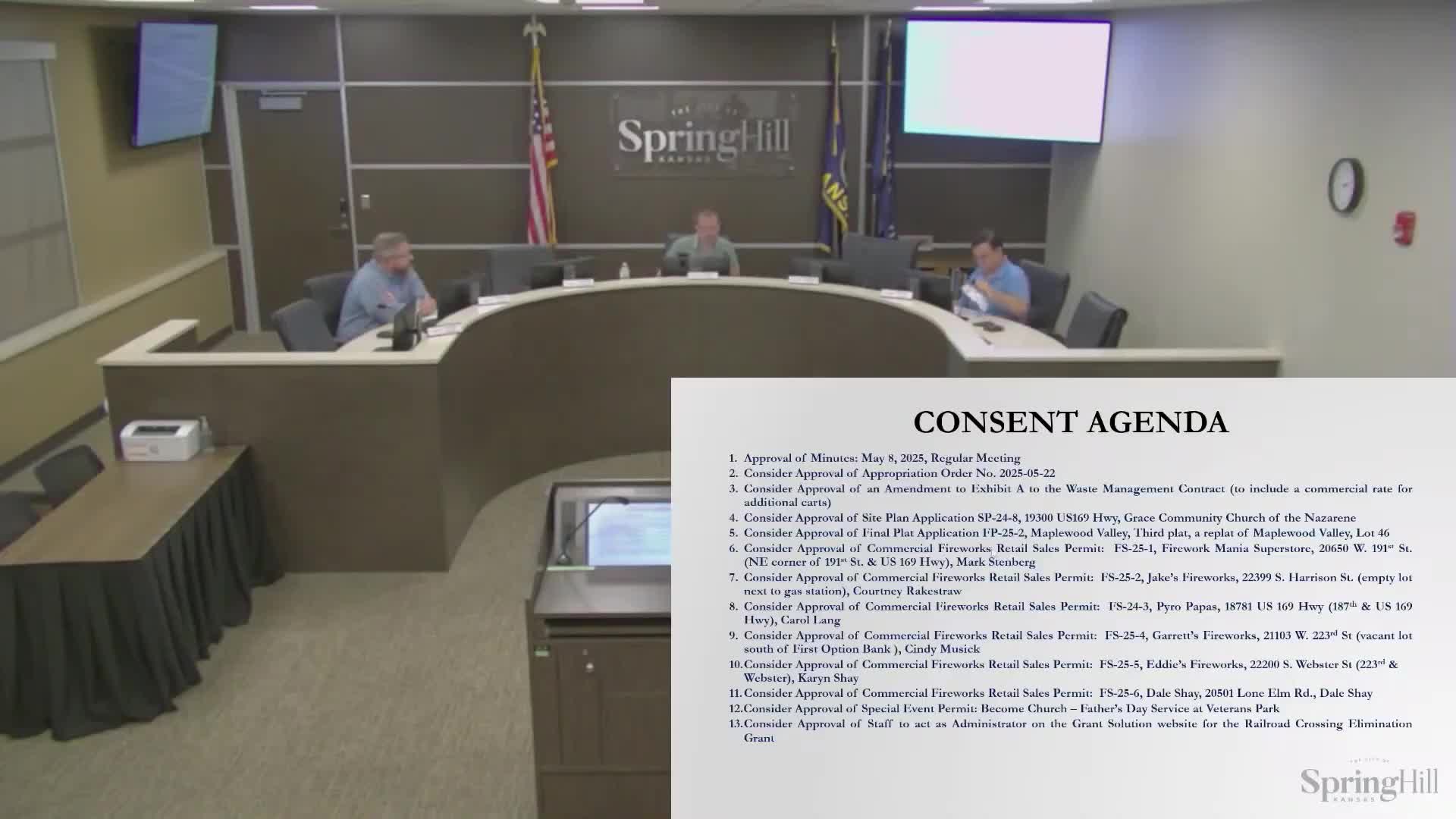 Council withdraws nomination of James Satterby for Spring Hill police chief; renomination planned