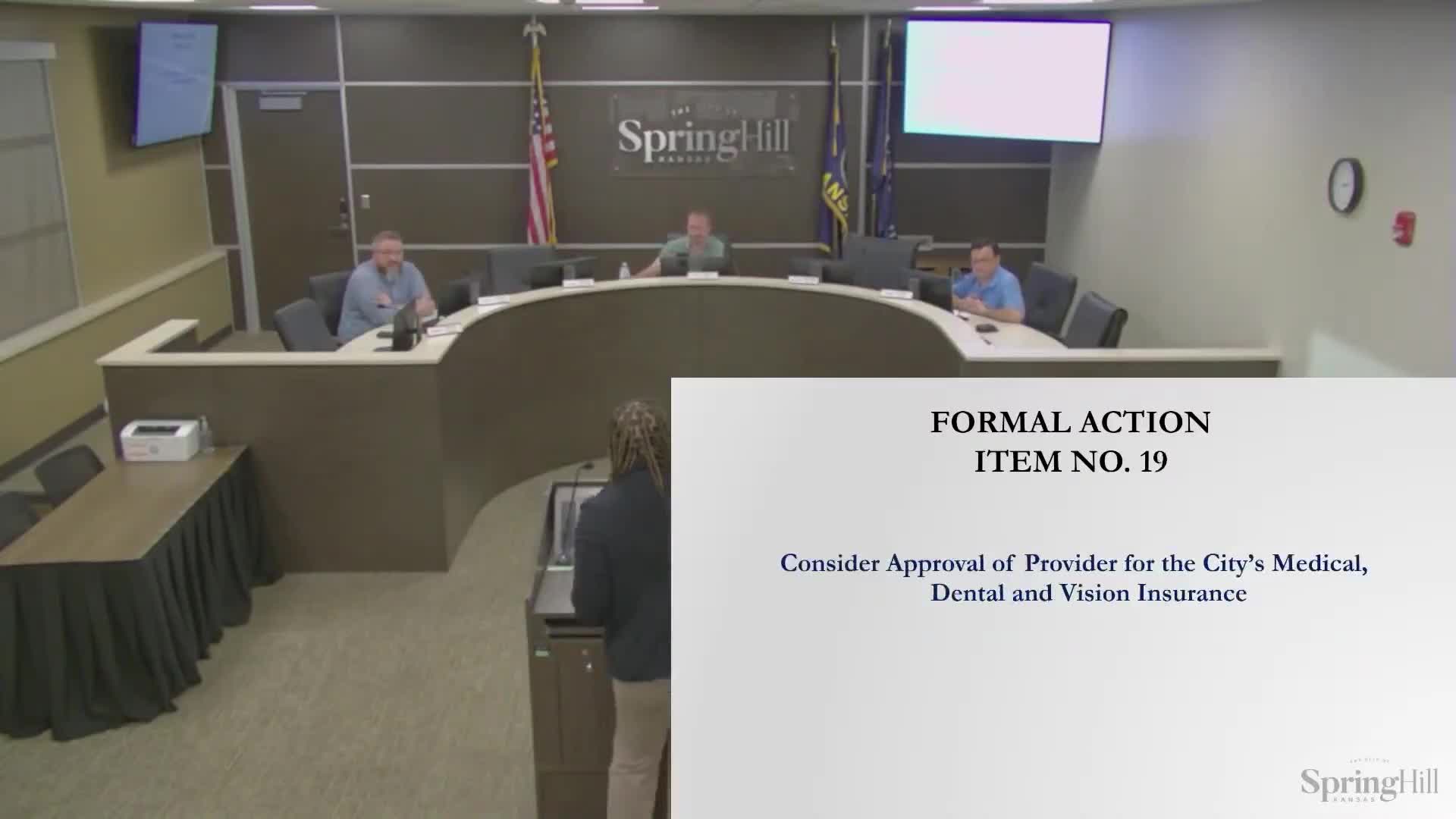 Council approves renewal with Blue KC, Delta Dental and VSP; city to continue paying full employee premiums