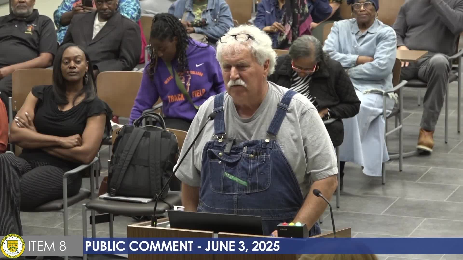 Topeka retiree questions new truck stop plans near existing station