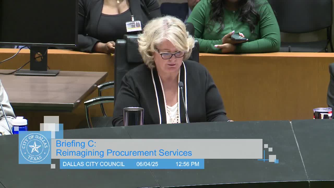 Dallas Council Reviews Procurement Processes and Tackles Contractor Accountability Issues