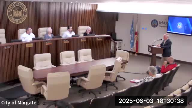 Margate Board welcomes new members and discusses election of officers