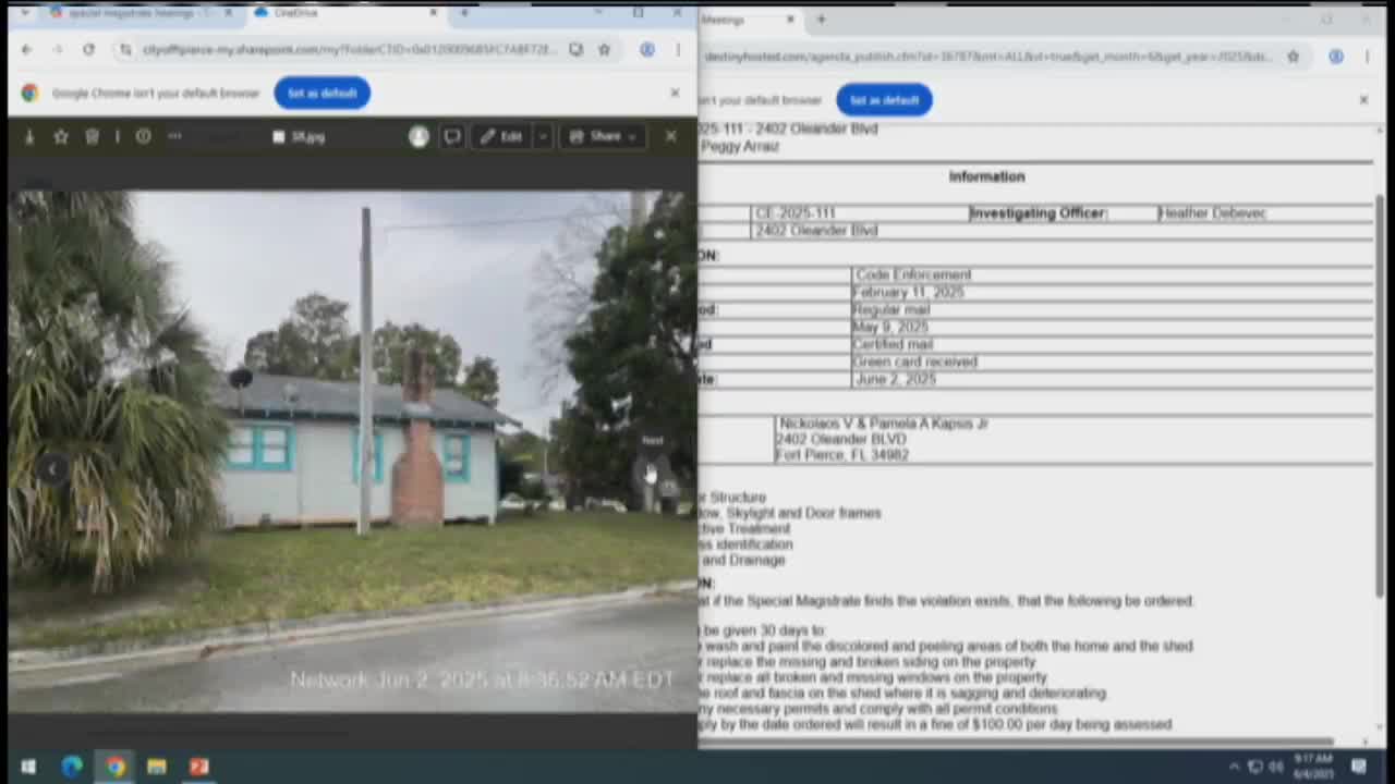 City court grants 45 days to address property violations for Kapsis residence
