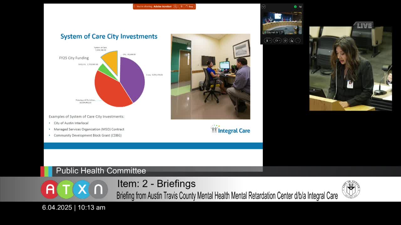 Austin establishes integrated crisis response system to support mental health and homelessness