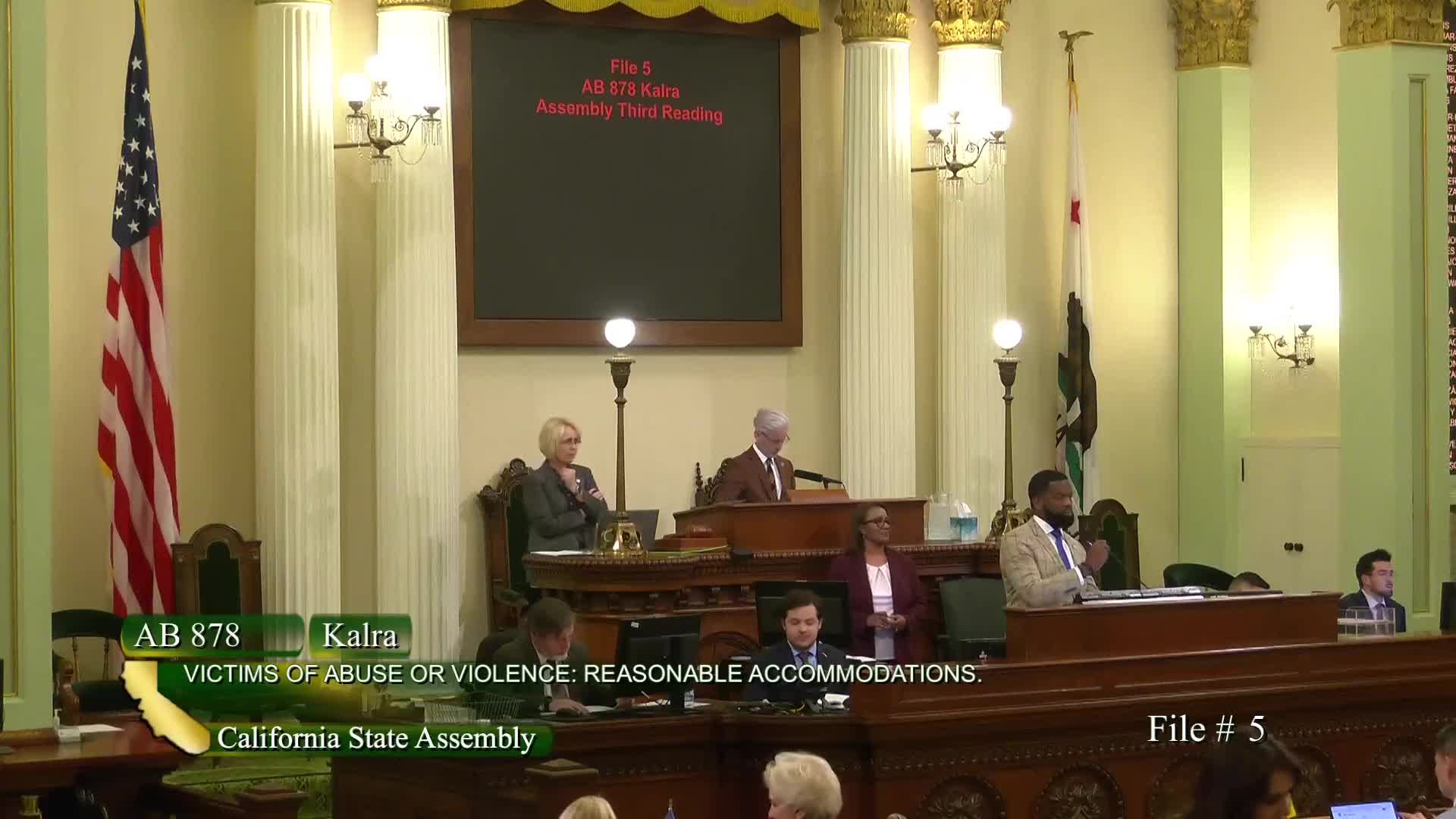 California Assembly passes AB 878 aiding domestic violence survivors in housing stability
