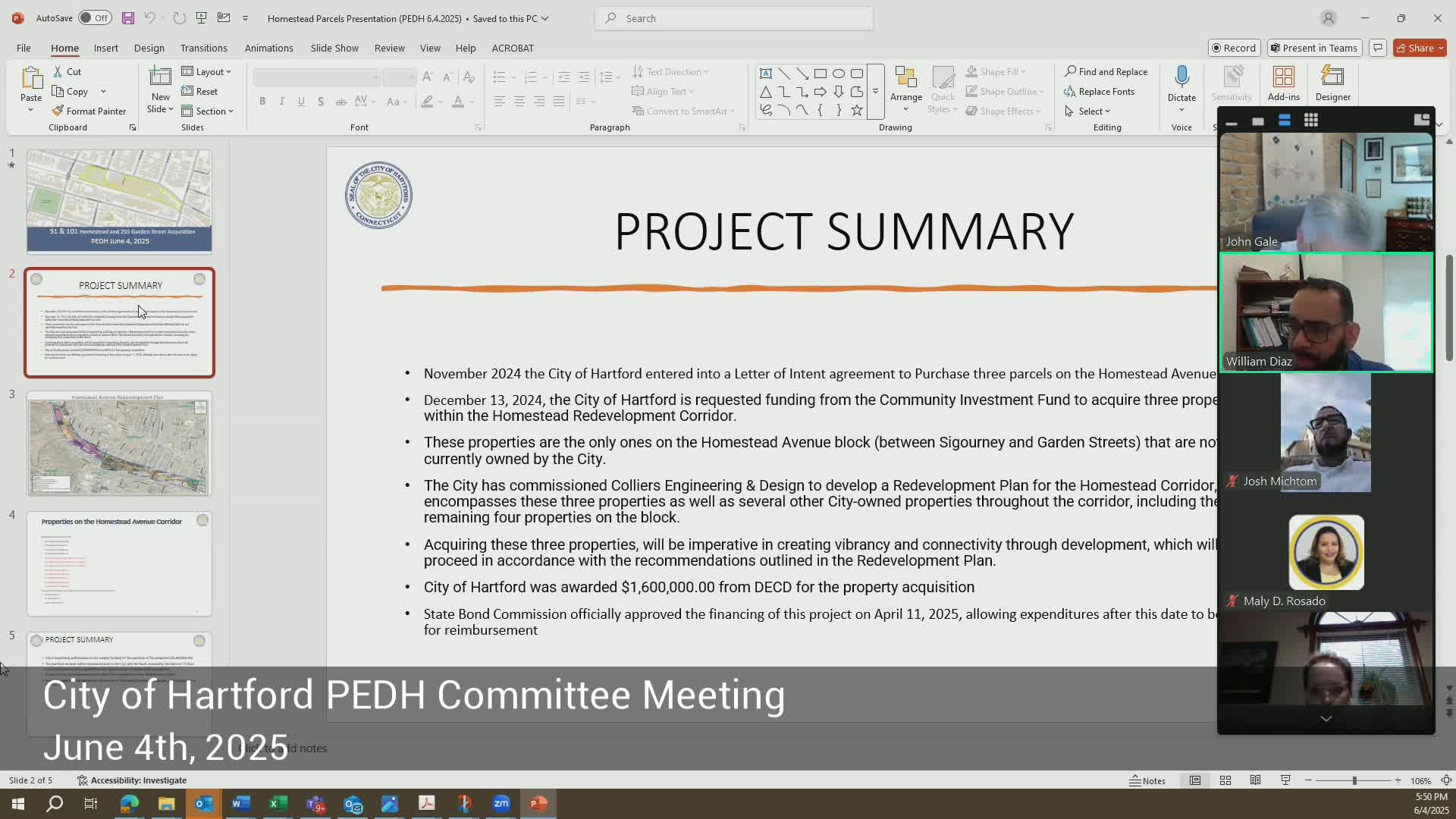 City Council reviews $1.6M grant for Homestead Corridor redevelopment plan