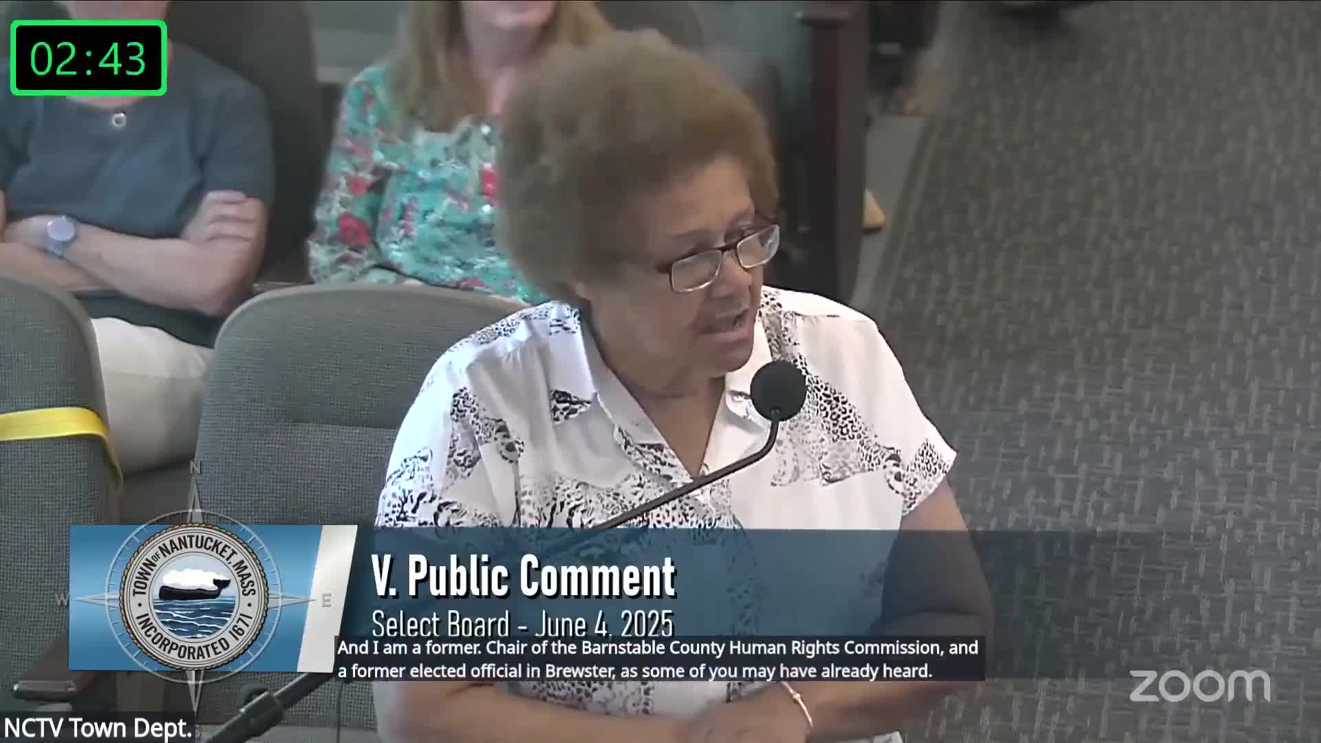 Chairwoman Holgate addresses concerns over transparency and participation in meetings