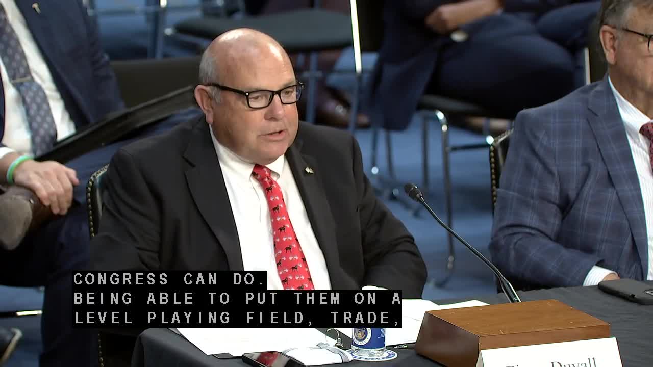 Senator Justice addresses agriculture crisis and proposes awareness initiatives
