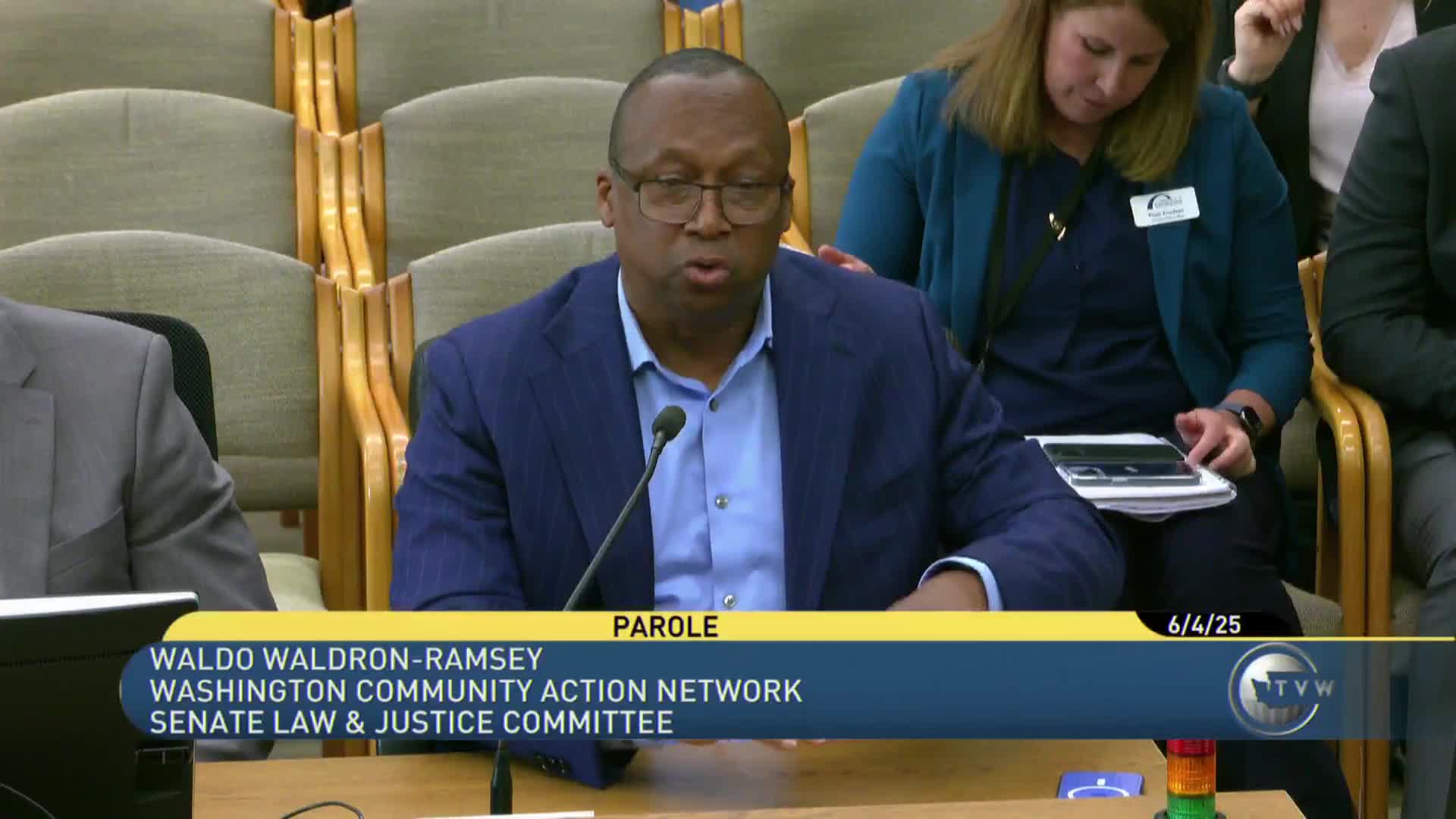 Washington lawmakers debate parole reform and wrongful conviction compensation updates
