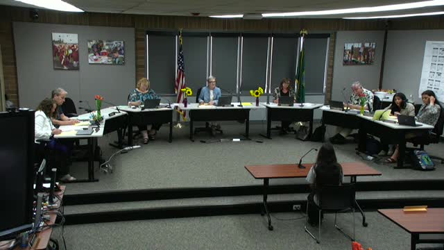Student candidate proposes anonymous surveys to enhance district engagement