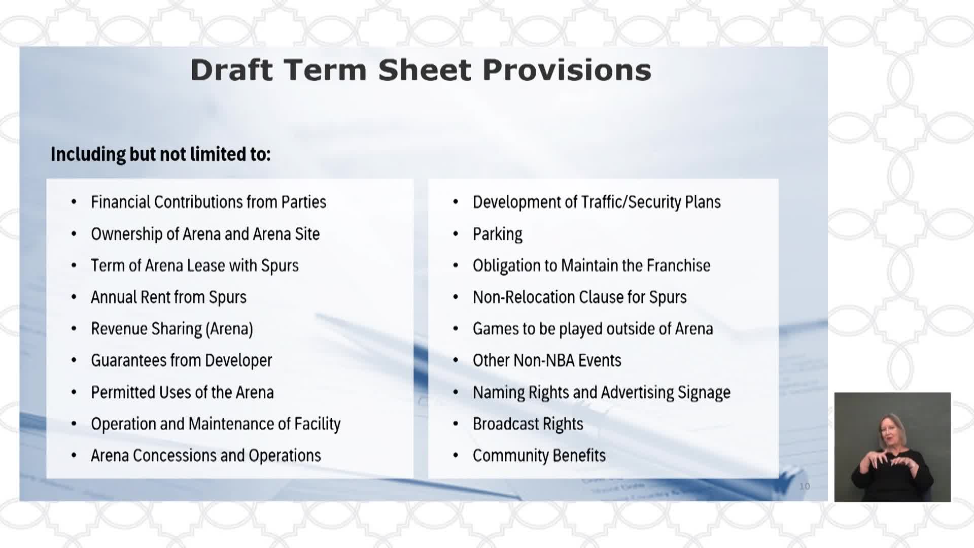 San Antonio Spurs negotiate terms for new arena project with city officials