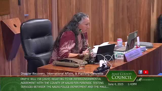 Kauai Police Department seeks forensic analysis support from Maui's lab for narcotics cases