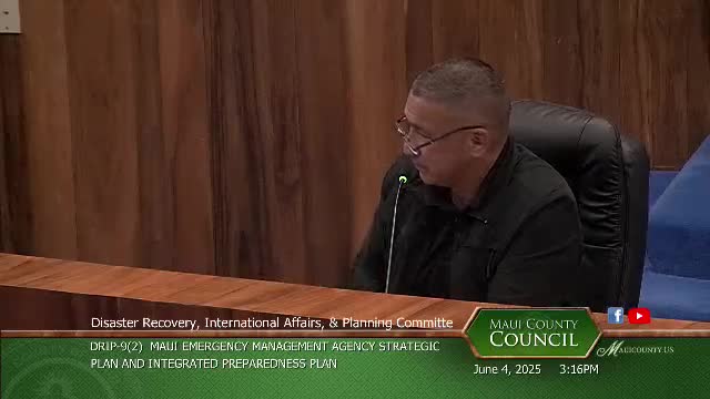 Maui EOC plans community emergency training and communication improvements for isolated areas
