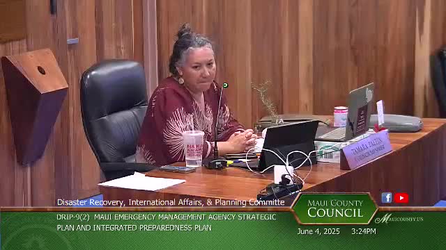 South Maui Council raises wildfire risk concerns and potential contractor solutions