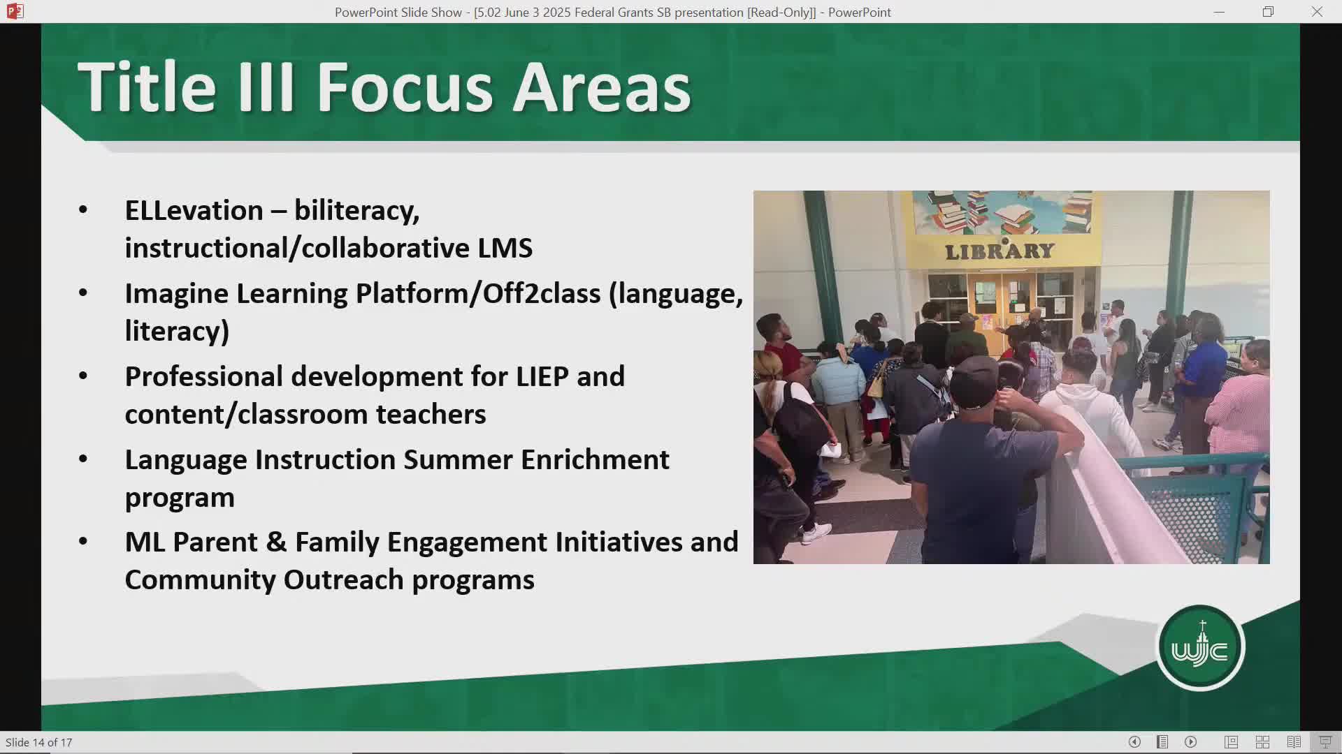 WJCC Board reviews comprehensive literacy plan to improve K-8 reading outcomes