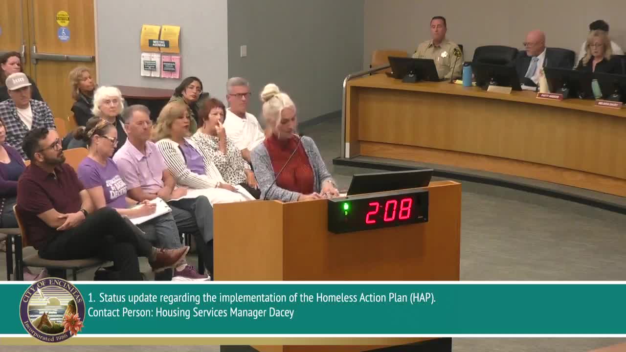 Encinitas Council debates homelessness response and environmental impacts on community health