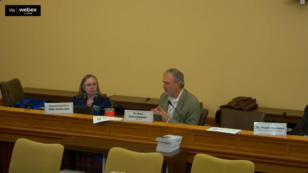 Kansas Education Task Force debates funding with emphasis on literacy and early intervention