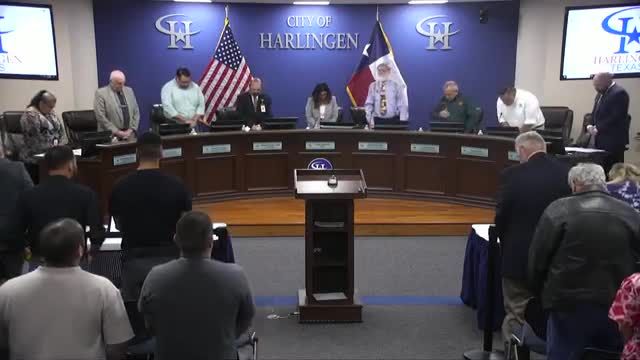 Harlingen City Commission Celebrates Alfredo Alvarez's 100th Birthday and Highlights Community Contributions