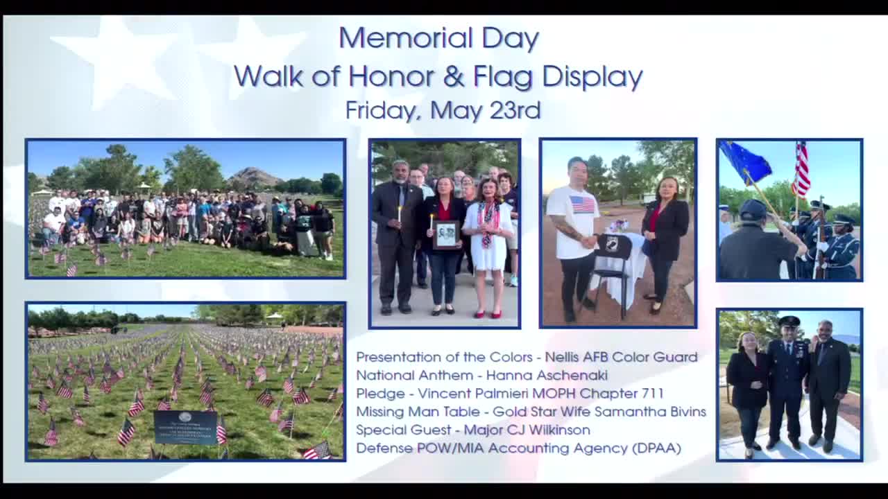 Councilwoman Diaz and team host successful Memorial Day events in Las Vegas