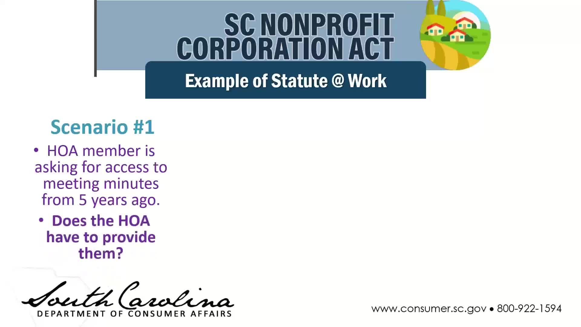 HOA accountability questioned over document provision in community meeting