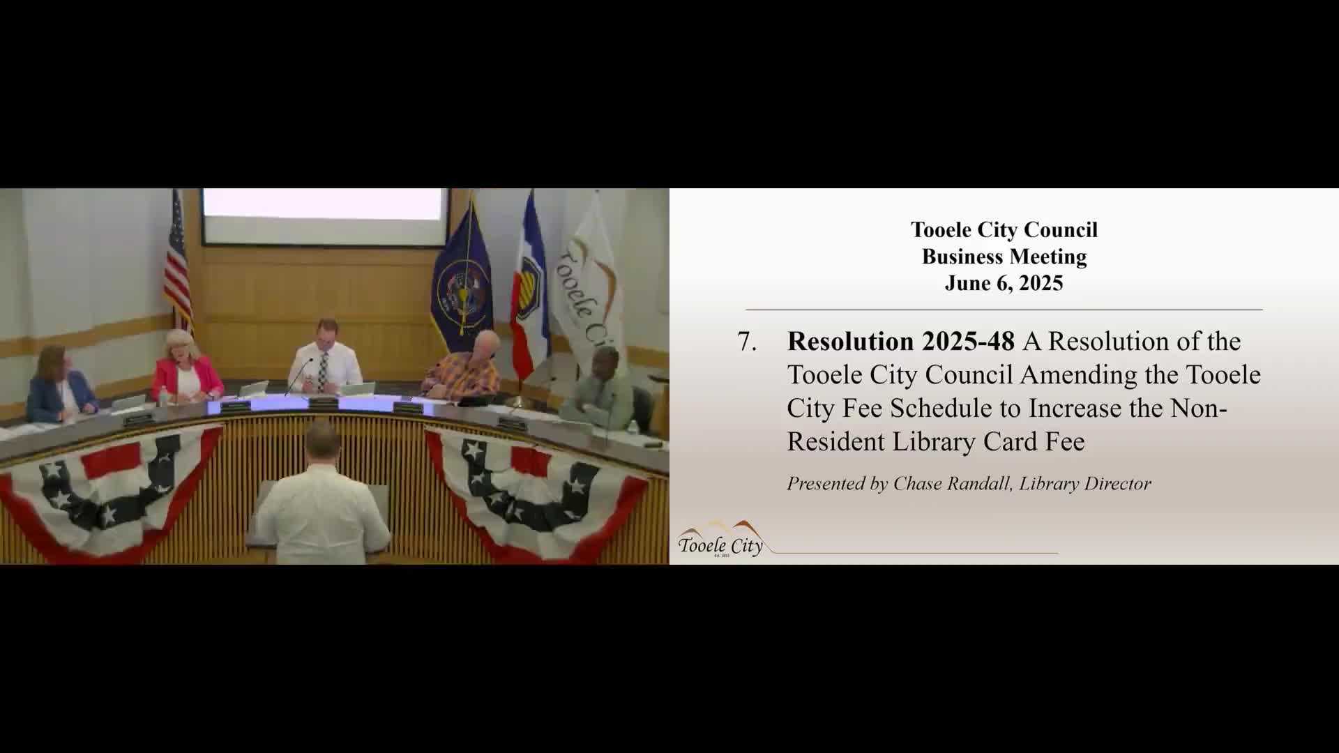 Tooele City Council approves new library board members and fee increase