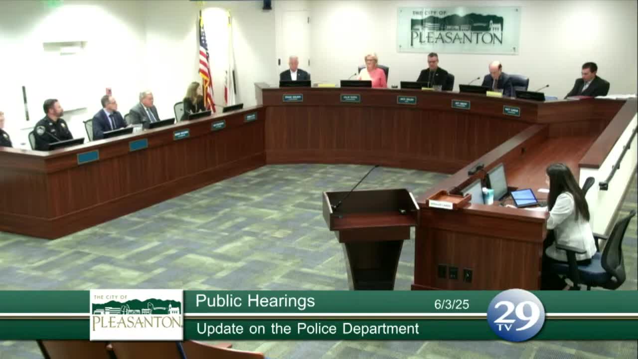 Pleasanton Police Department reports decrease in violent and property crimes for 2024