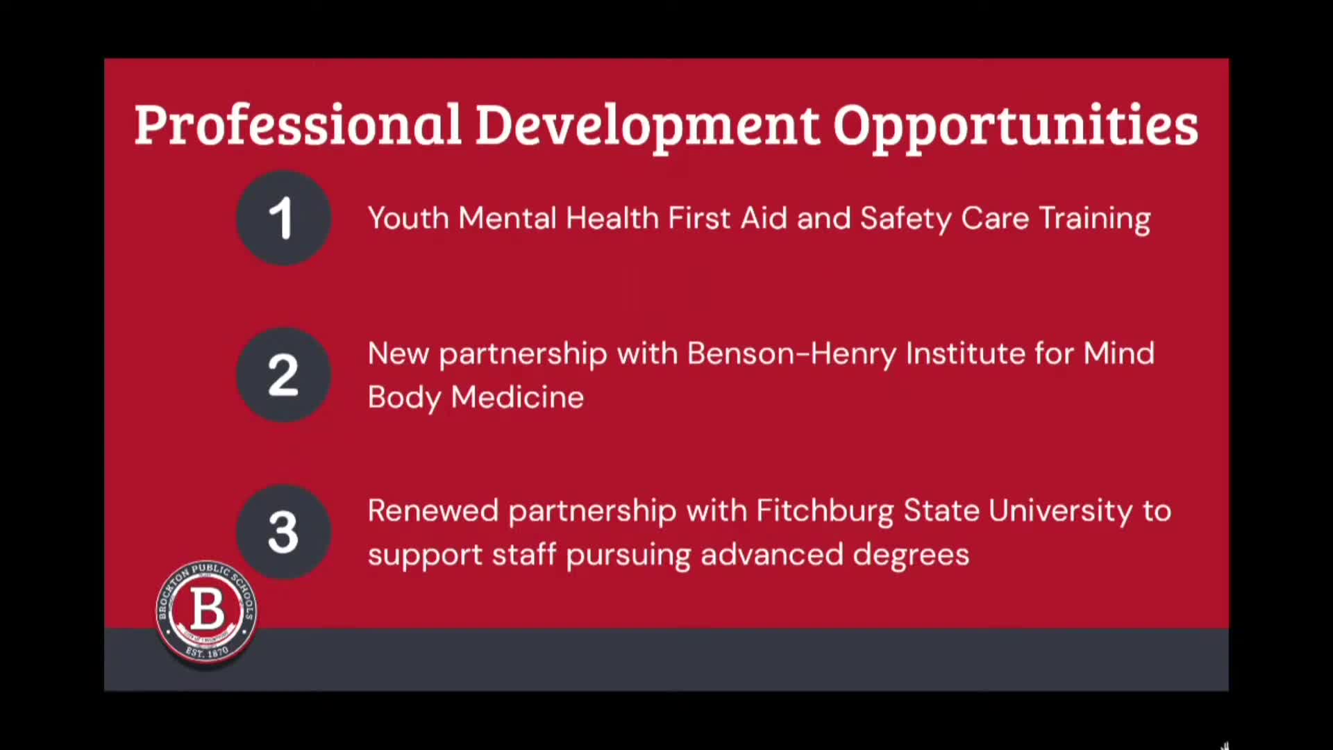Brockton Public Schools enhances mental health initiatives and screening support for students