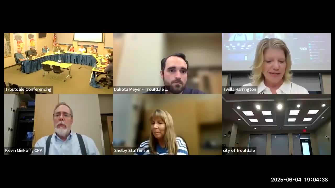 Troutdale CAC reviews minutes-retention practices, approves May 7 minutes and nominates Victoria to TCAB